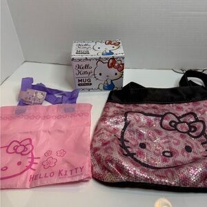 Hello Kitty Bundle Mug & Small Bags New